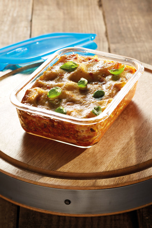 KitchenCraft Pure Seal Glass Rectangular 1 Litre Storage Container image 2