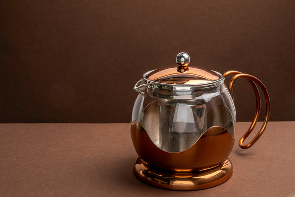 La Cafetière Izmir 660ml Glass Teapot with Infuser - Copper image 3