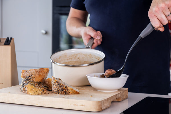 KitchenAid Soft Grip Slotted Spoon - Charcoal Grey image 5