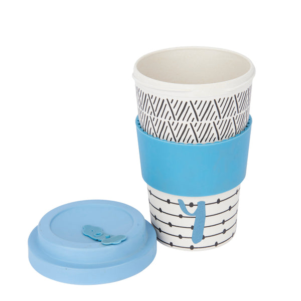 KitchenCraft 410ml Bamboo A to Z Letter 