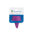 Colourworks Brights Purple Silicone Roll and Fold Funnel image 4