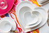 Mikasa Chalk Heart Porcelain Serving Platter, 30cm, White image 2