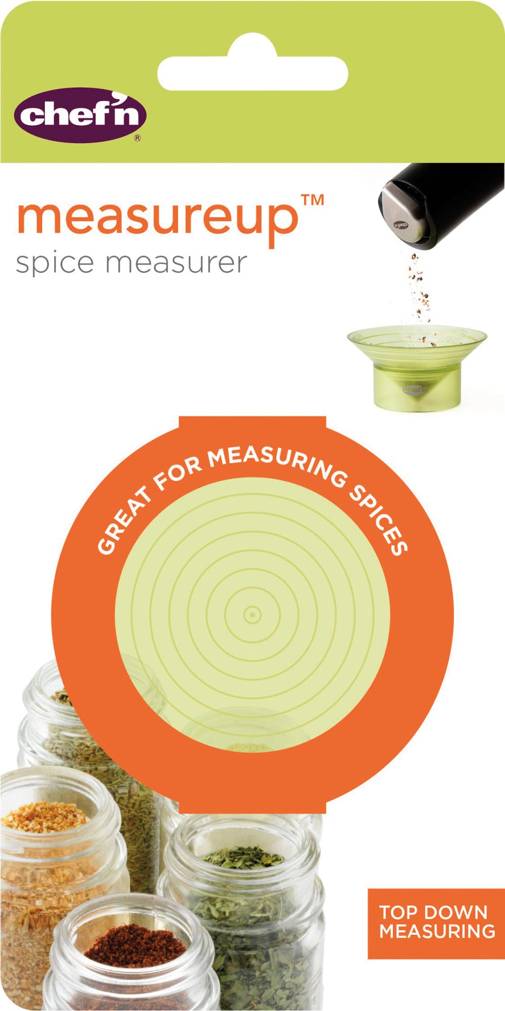 Chef'n MeasureUp™ Top Down Spice Measurer