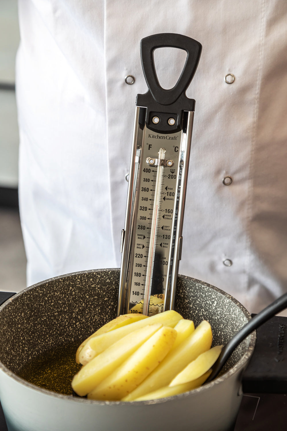 Home Made Deluxe Stainless Steel Cooking Thermometer