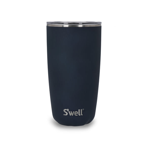 S'well 2pc Travel Cup and Bottle Set with Stainless Steel Water Bottle, 500ml and Drinks Tumbler, 530ml, Azurite image 4
