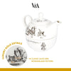 Victoria And Albert Alice In Wonderland Tea for One Teapot image 6