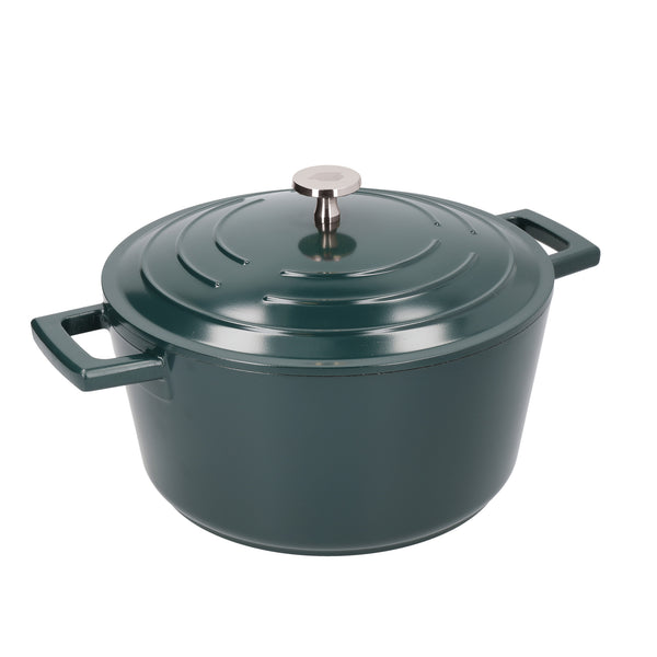 MasterClass Hunter Green Cast Aluminium Casserole Dish, 4L image 3