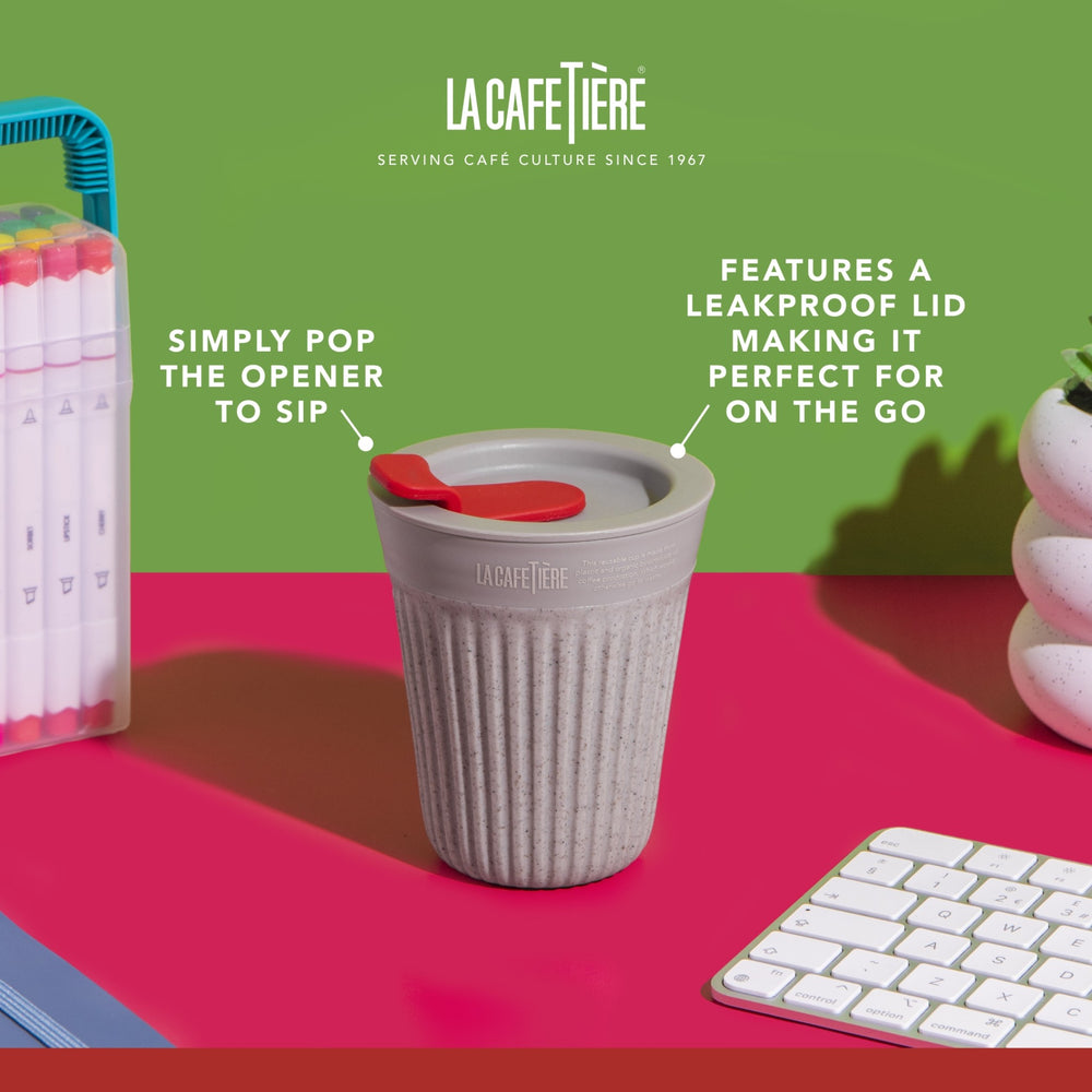La Cafetière The Beanie Reusable Coffee Cup, 225ml