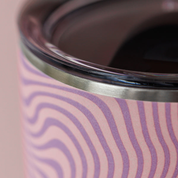 S'well Lavender Swirl Insulated Tumbler with Lid, 530ml image 4