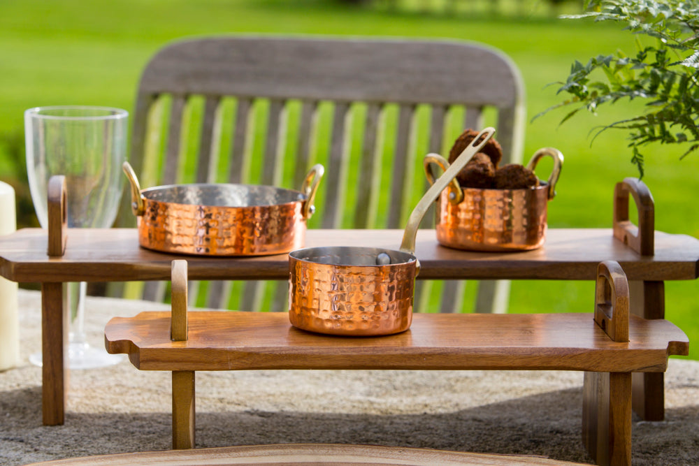Artesà Large Acacia Wood Antipasti Platform Platter