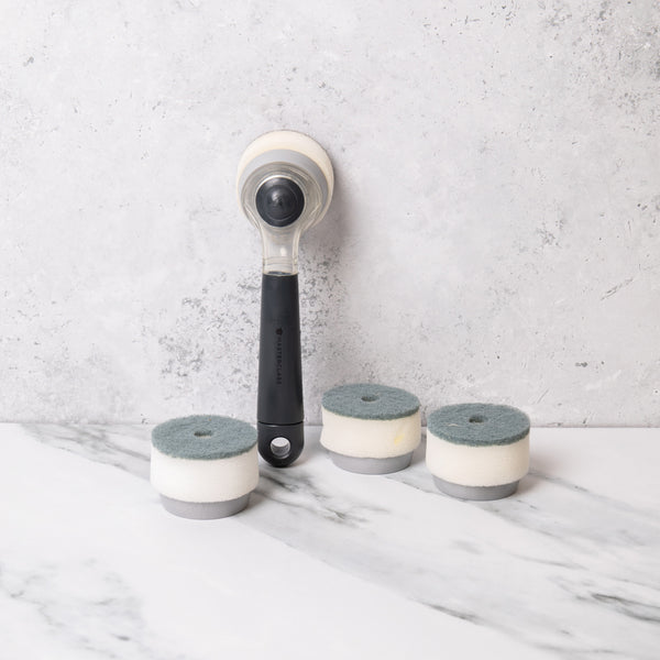 MasterClass Cleaning Set with Soap Dispensing Dish Brush and Spare Dish Brush Heads image 2