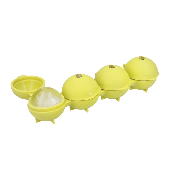Colourworks Sphere Ice Cube Moulds in Gift Box, LFGB-Grade Silicone - Green image 3