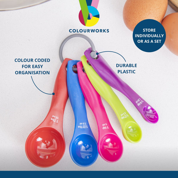 Colourworks 5 Piece Measuring Spoon Set image 11