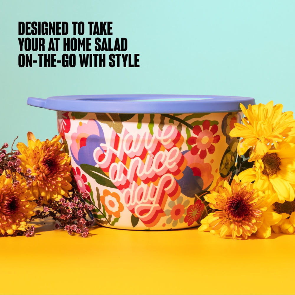 S'well Steffi Lynn Salad Bowl Kit, 1.9L