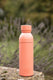 BUILT Planet Bottle, 500ml Recycled Reusable Water Bottle with Leakproof Lid - Coral Pink