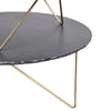 Artesà Tiered Serving Stand, 2 Slate Platters with Raised Metal Legs image 11