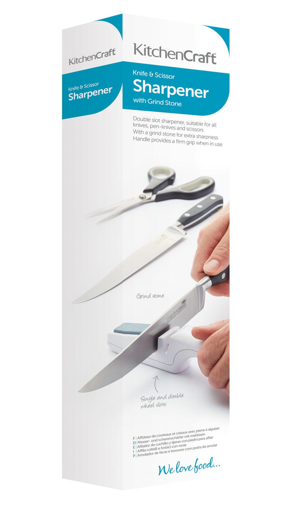 KitchenCraft Knife and Scissor Sharpener
