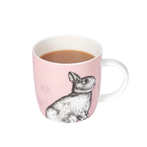 Set of 4 KitchenCraft China Rabbit Mugs image 3