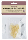 Home Made Pack of 24 Jam Jar Cover Kit image 3