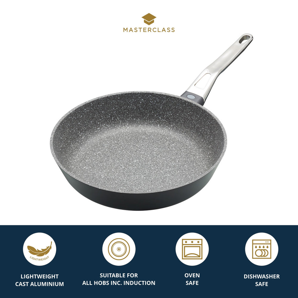 MasterClass Cast Aluminium Fry Pan, 26cm