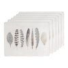 Creative Tops Feathers Pack Of 6 Premium Placemats image 2