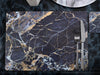Creative Tops Navy Marble Pack Of 4 Large Premium Placemats image 2