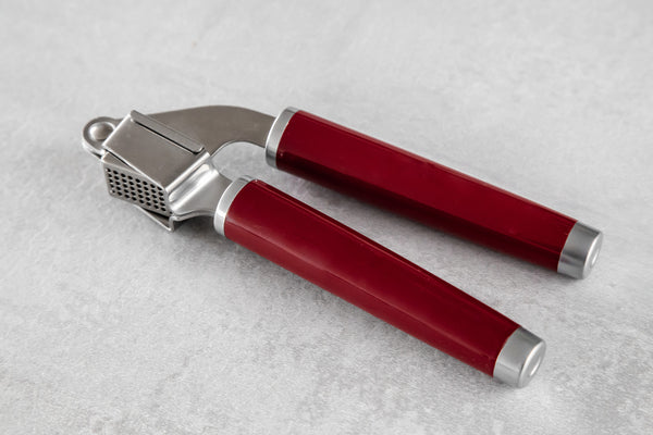 KitchenAid Stainless Steel Garlic Press - Empire Red image 4