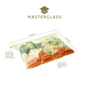 MasterClass Zipped Fresh Bag - Large, Set of 20