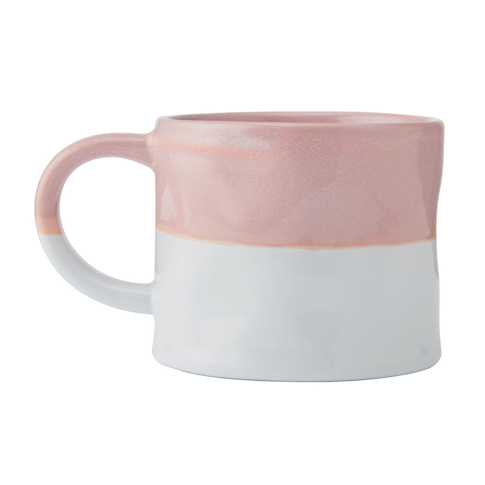 Mikasa Ombre Pink and White Mug, 350ML