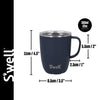 S'well Azurite Mug with Handle, 350ml image 5