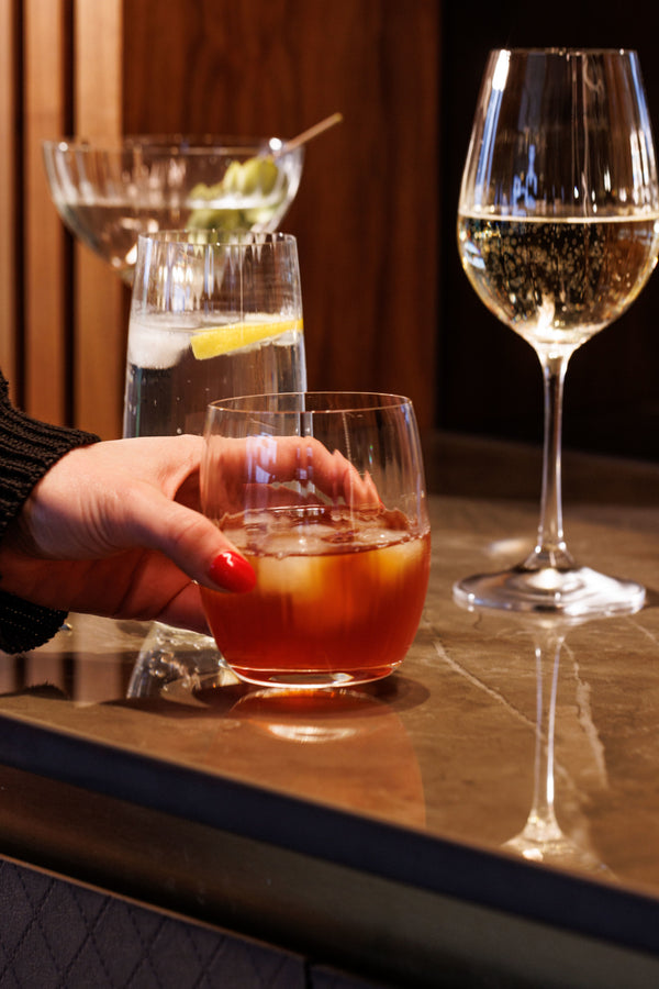 Mikasa Treviso Crystal Stemless Wine Glasses, Set of 4, 350ml image 5