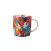 3pc Zig Zag Zeb Tea Set with 370ml Mug, Coaster and Cotton Tea Towel - Love Hearts image 5