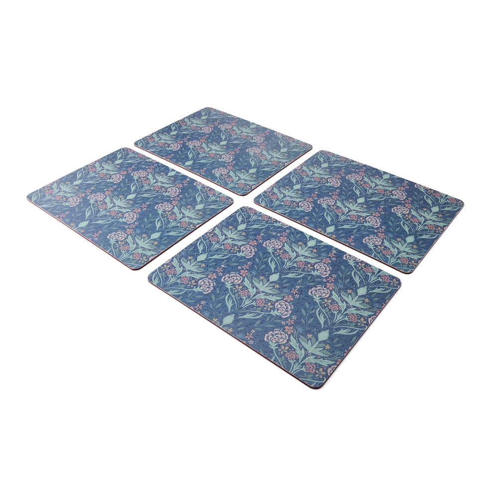 Creative Tops Arts & Crafts Rectangle Placemats Set Of 4 Blue, 30 x 22.5CM