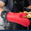 MasterClass Seamless Silicone Oven Glove With Cotton Sleeve image 12