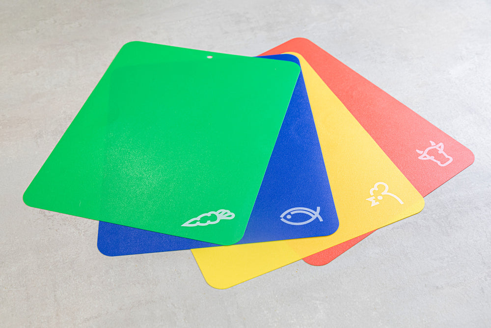KitchenCraft Flexible Colour Coded Cutting Mats