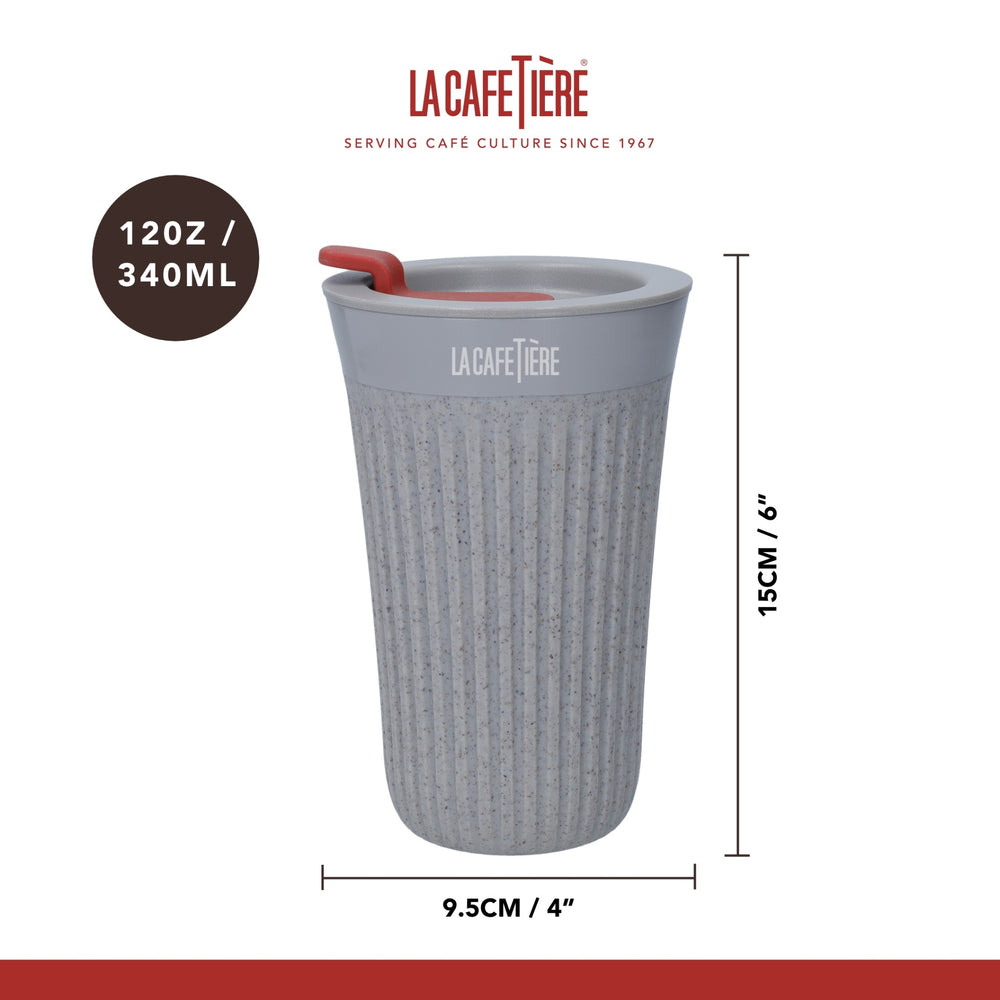La Cafetière The Beanie Reusable Coffee Cup, 340ml