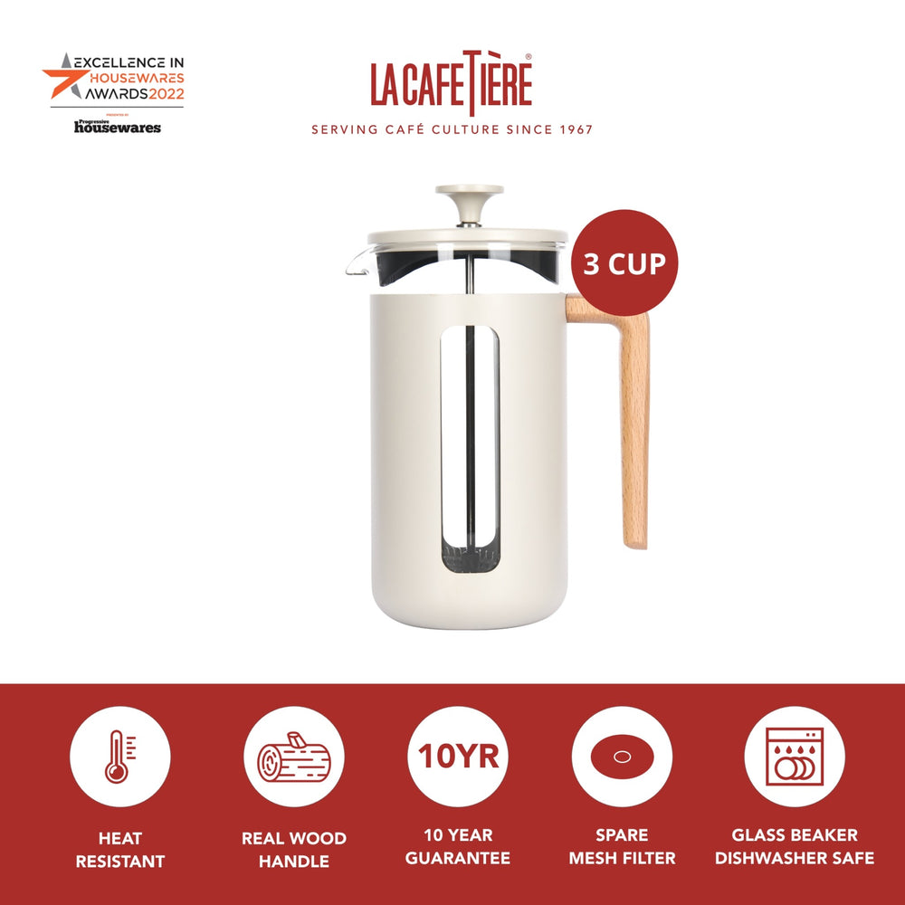 La Cafetière Pisa Latte Cafetière - 3 Cup
