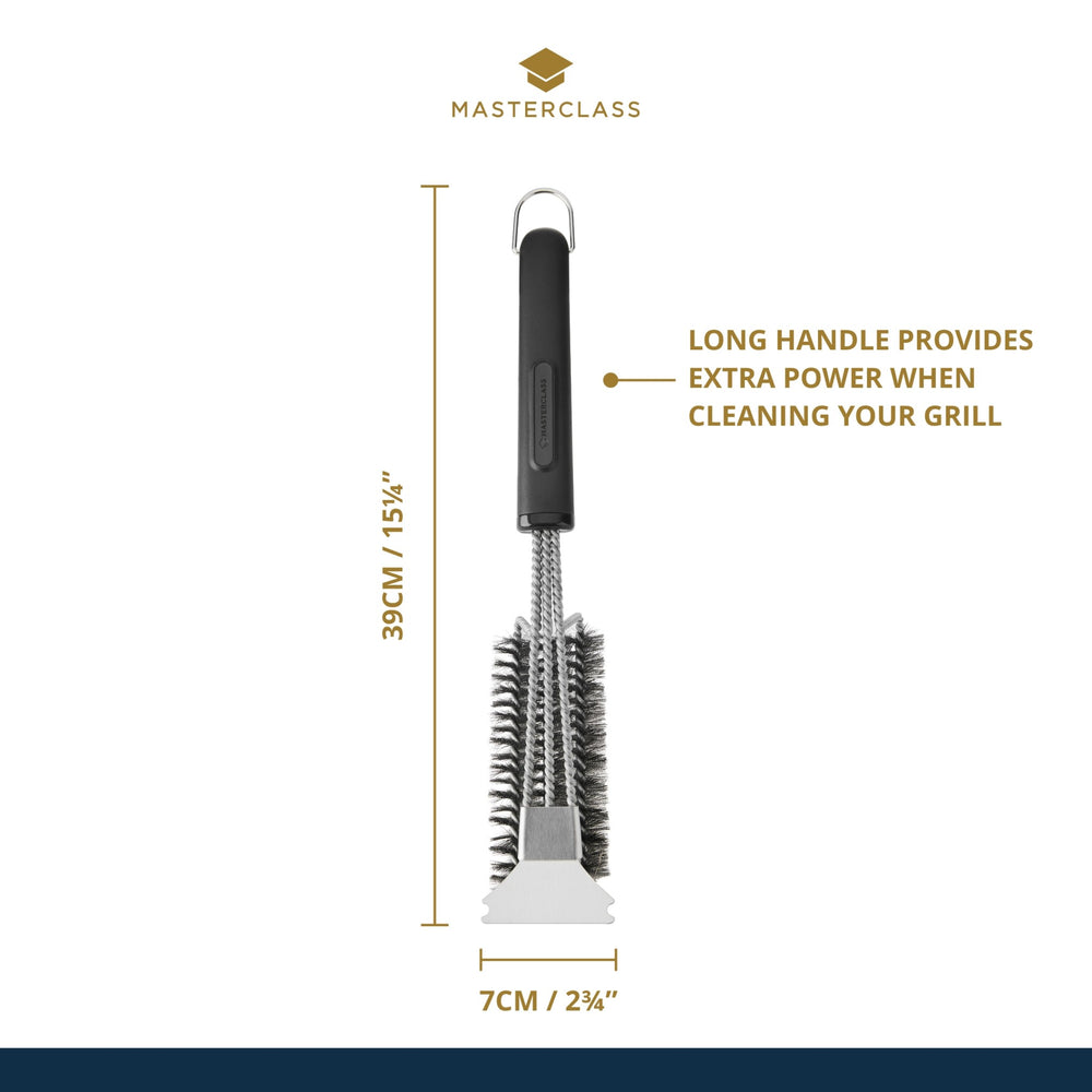 MasterClass BBQ Bristle Spiral Grill Brush