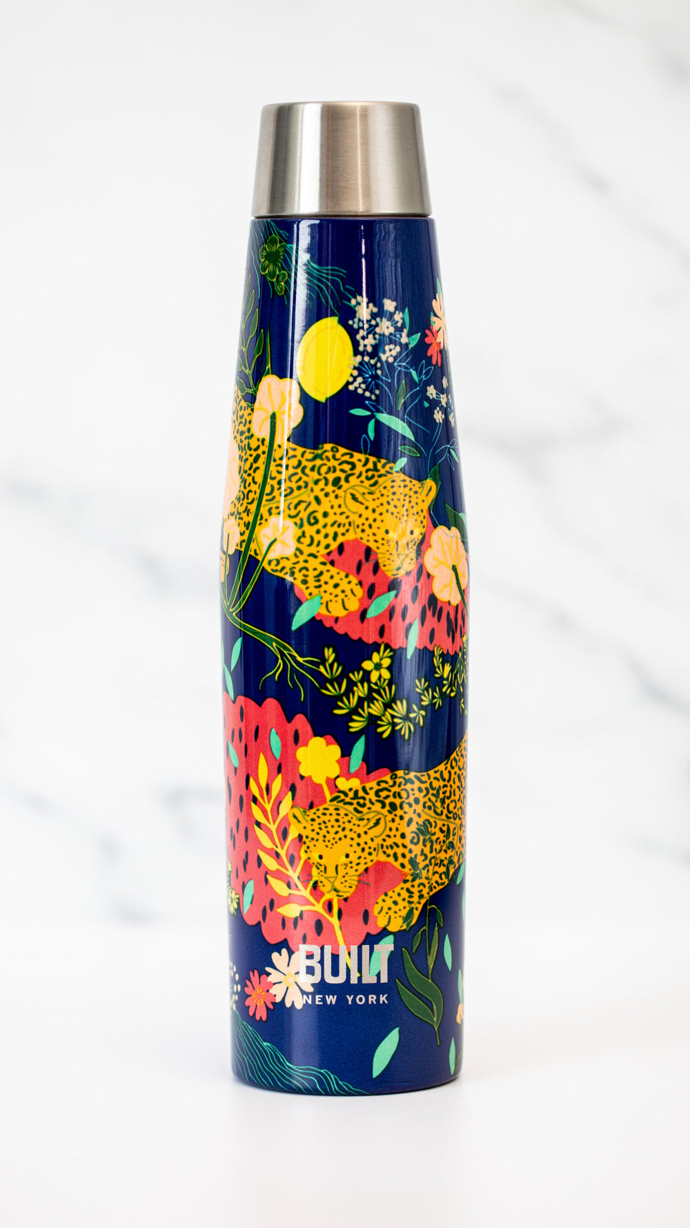 BUILT Apex 540ml Insulated Water Bottle, BPA-Free 18/8 Stainless Steel - 'Abundance'