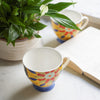 KitchenCraft China Moroccan Yellow Footed Mug image 6