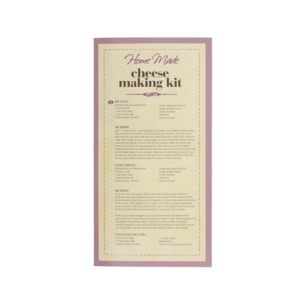 Home Made Cheese Making Kit