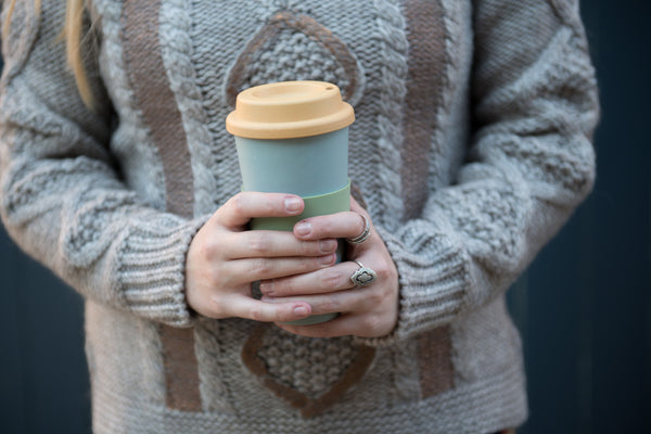 Natural Elements Recycled Plastic Travel Mug - 375ml image 4