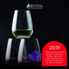 Maxwell & Williams Vino Set of 6 540ml Stemless Red Wine Glasses