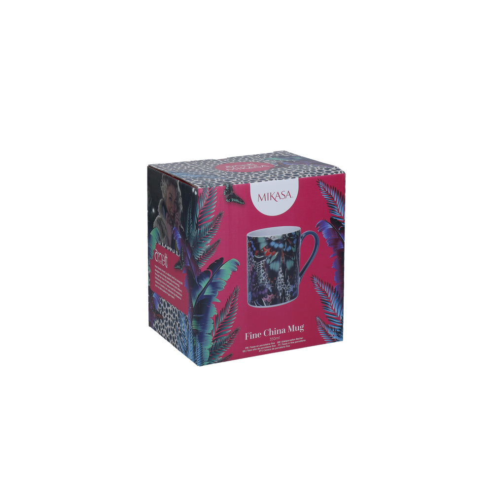 Mikasa x Sarah Arnett Porcelain Mug with Butterfly Print, 350ml