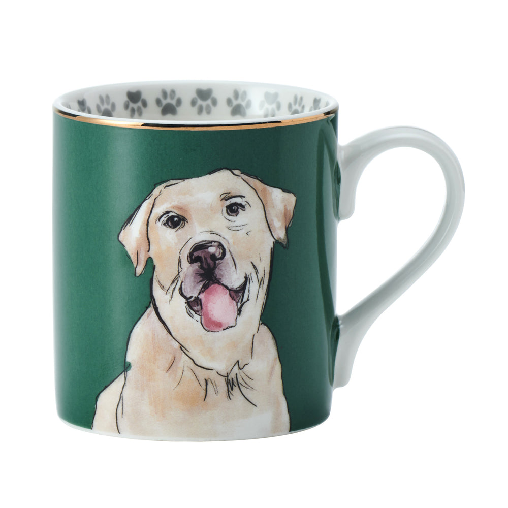 Mikasa Labrador Straight-Sided Porcelain Mug, 280ml image 1