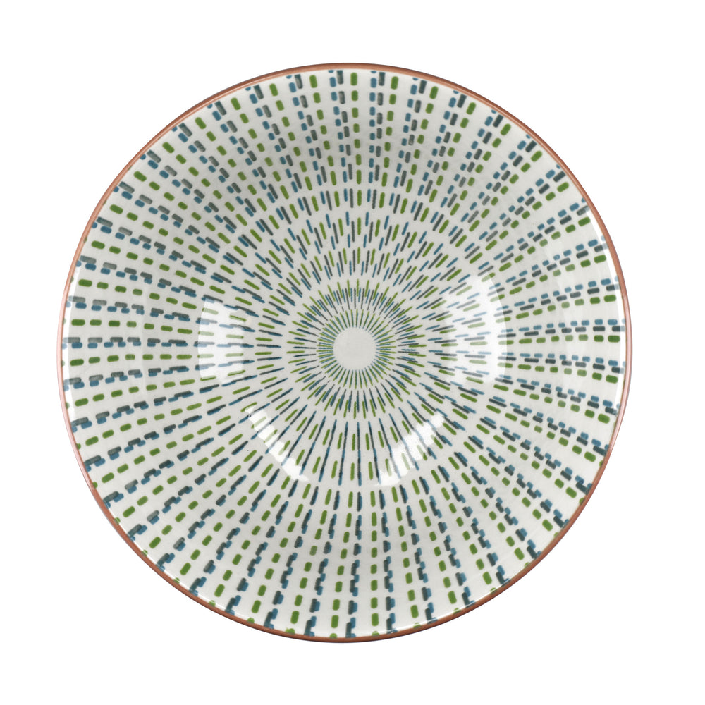 KitchenCraft Set of 4 Ceramic Cereal Bowls - 'Floral' Design