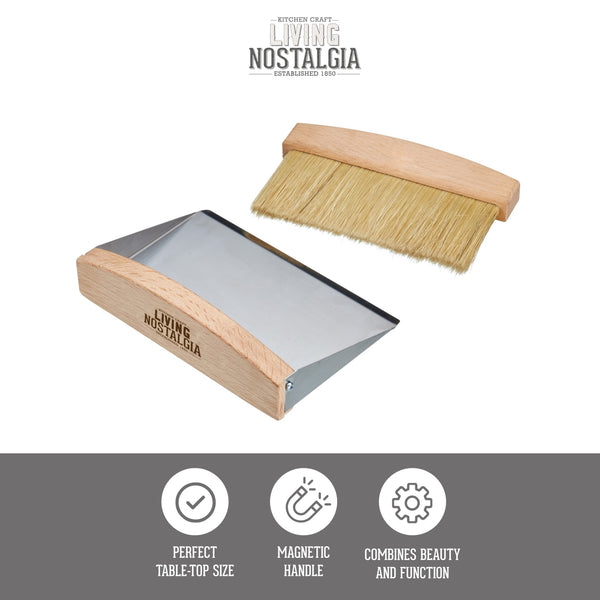 Living Nostalgia Tabletop Dustpan & Brush image 9