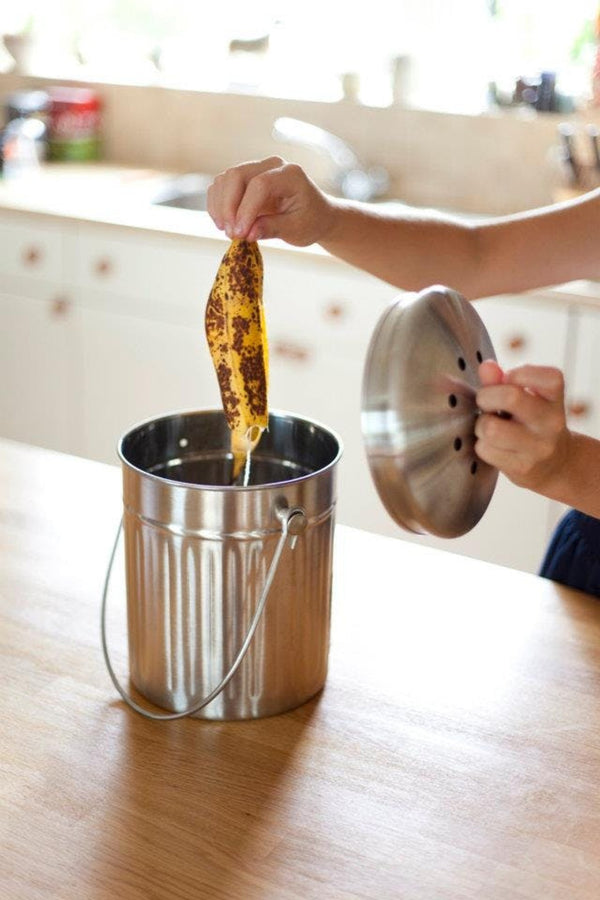 KitchenCraft Stainless Steel Compost Bin image 8