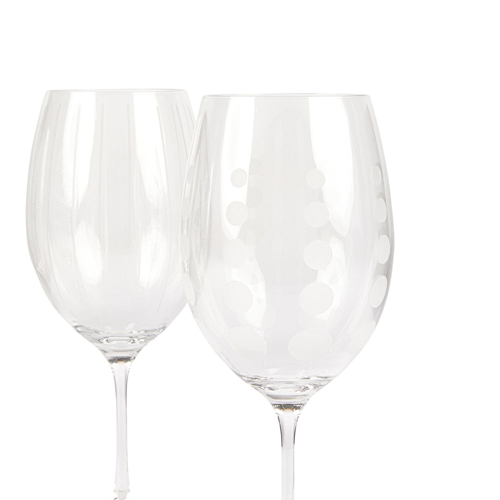 Mikasa Cheers Set Of 4 Red Wine Glasses