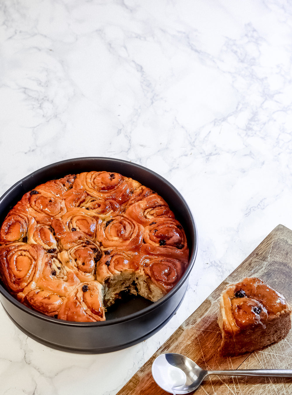 MasterClass Non-Stick Loose Base Deep Cake Pan, 20cm